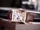 Perfect Replica Cartier Tank White Roman Face Rose Gold Bezel 40mm Watch (3)_th.jpg